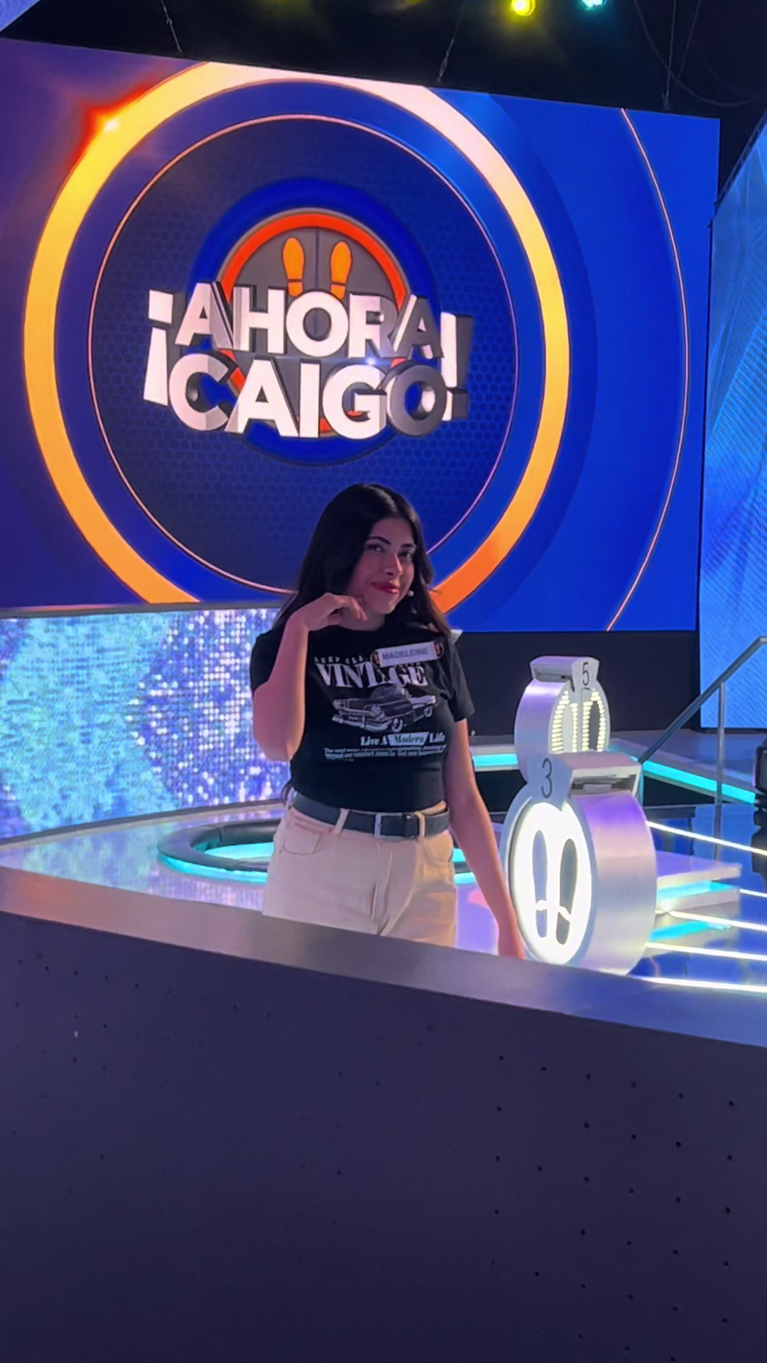 Participé en ahora caigo de Tvn, se transmite como en un mes más app #ahoracaigo #tvn #television #concurso #nervios