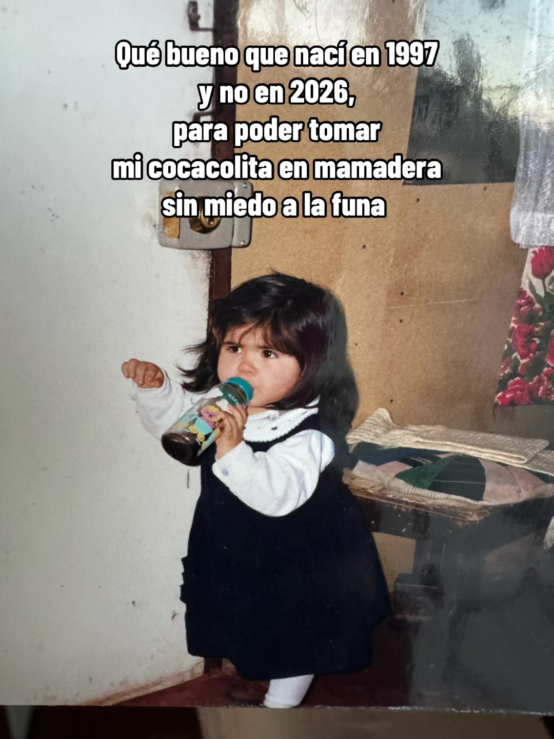 🤣🤣 otra época po neño #cocacola #mamadera #recuerdos #infancia #sinmiedoalafuna