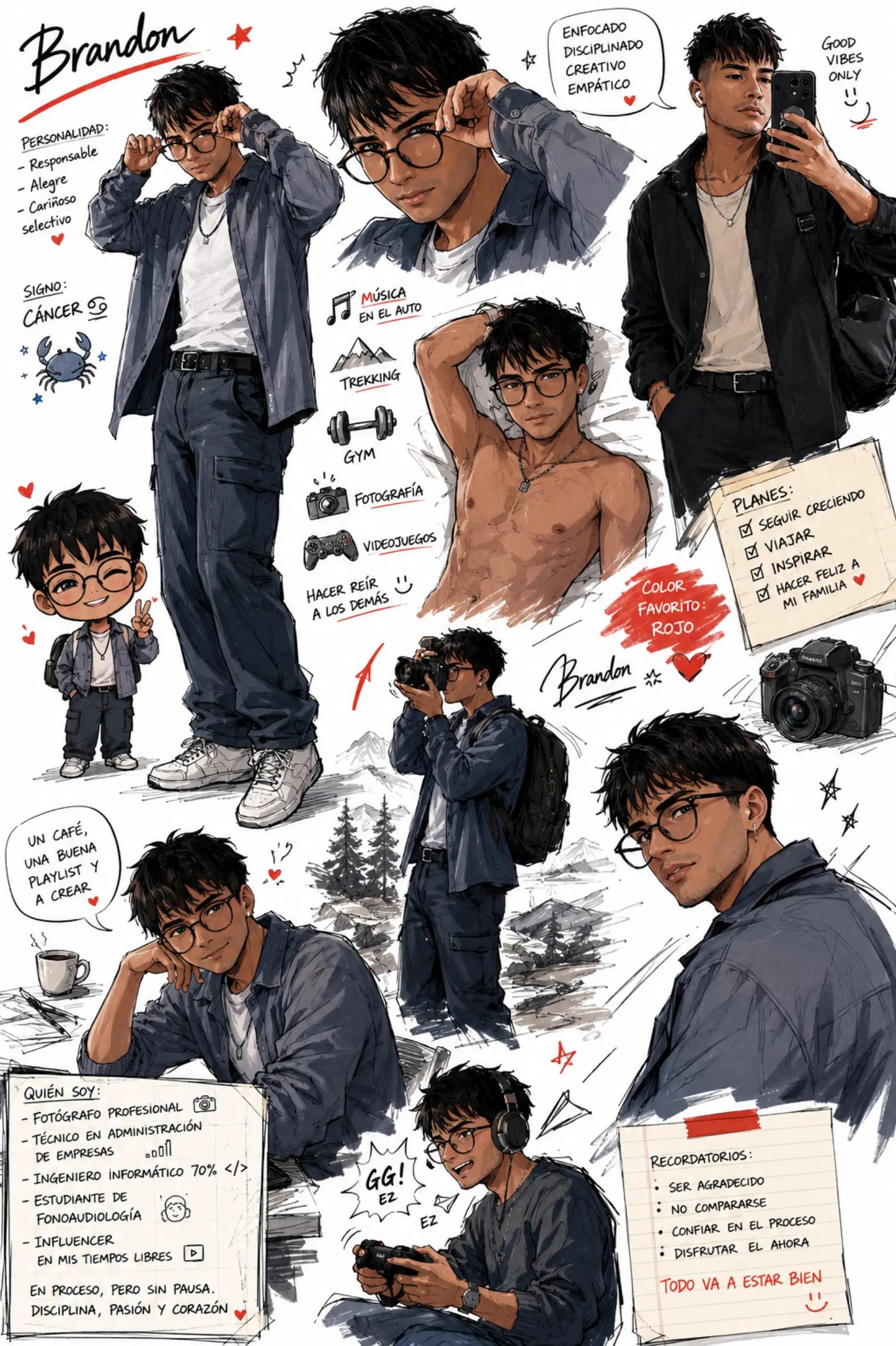 que otro trend podría hacer? hay unos nuevos que subiré pronto.
les dejo el promt:
Dibuja al personaje de la imagen, con un estilo de boceto libre y sin adornos. Sobre un fondo blanco brillante, dist