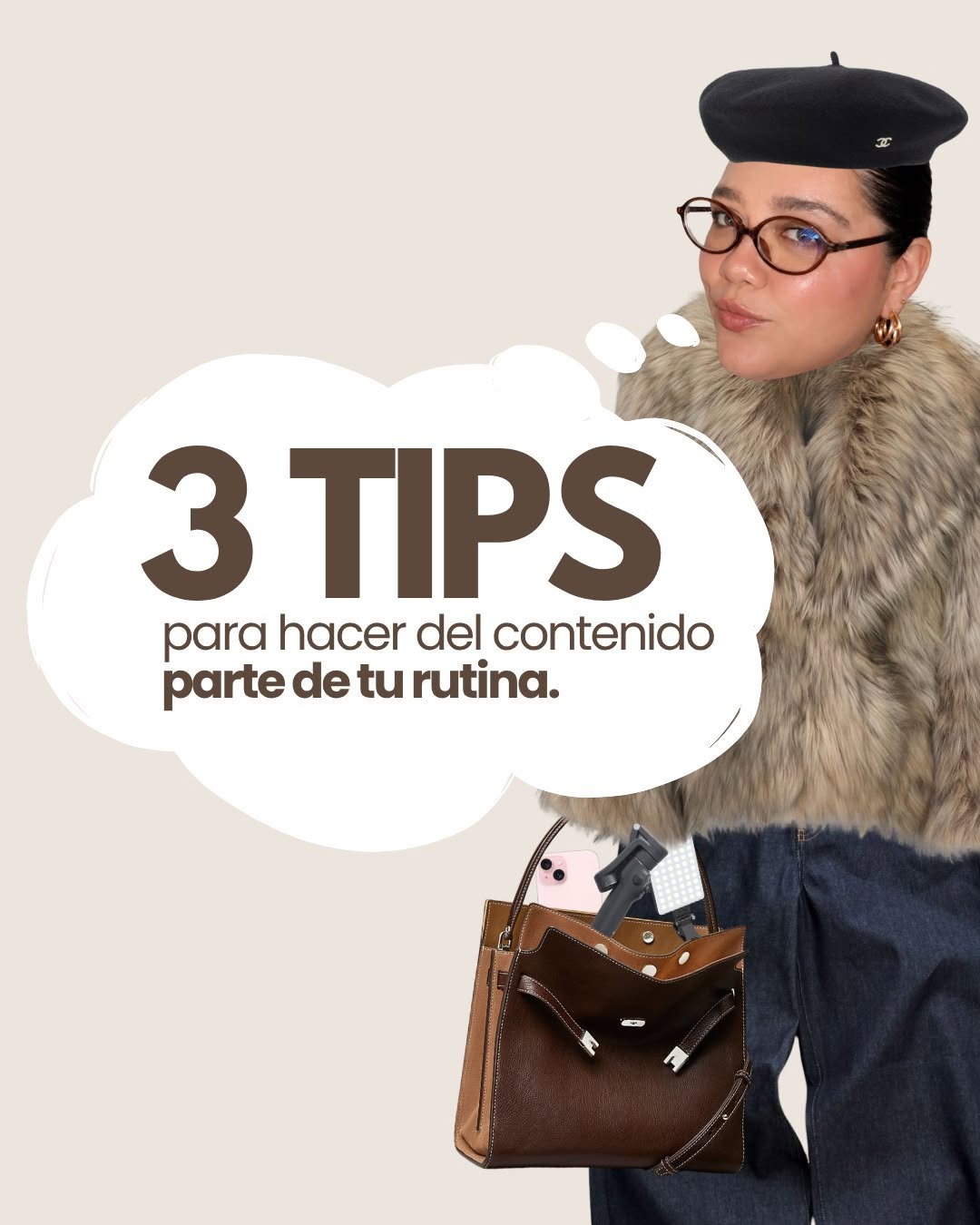 Cuando creas contenido es MUYY importante mentalizarte de que esto es un estilo de vida, por eso tiene que ser algo que REALMENTE te guste 🤍

Estos son algunos de los tips que les doy no solo como cr