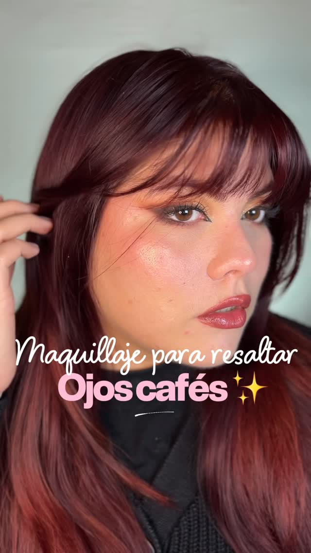 Este es el maquillaje que uso cuando quiero resaltar mi color de ojos 👀✨
Que les parece lo logre?
#makeup #lookcompleto #makeuptutorial #maquillajeparaojoscafes