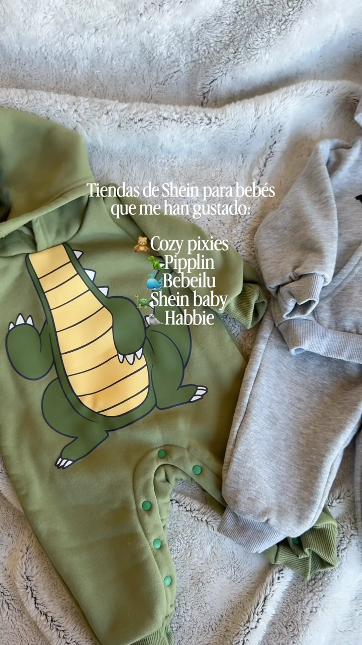 He comprado ropita para el bebé en estas tiendas de Shein y me han gustad… siempre leo los comentarios y las características del producto para estar más segura 🧸

Si conoces alguna otra, compártela e