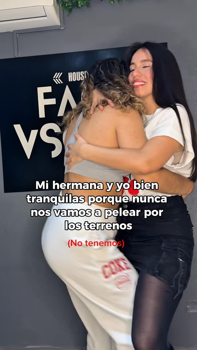Mi hermana y yo bien tranquilas porque 😌
…no tenemos terrenos que pelear 😂❤️

Dígalo @barbara_narcise 

#humor  #hermanas #herencias  #terrenos #contenido