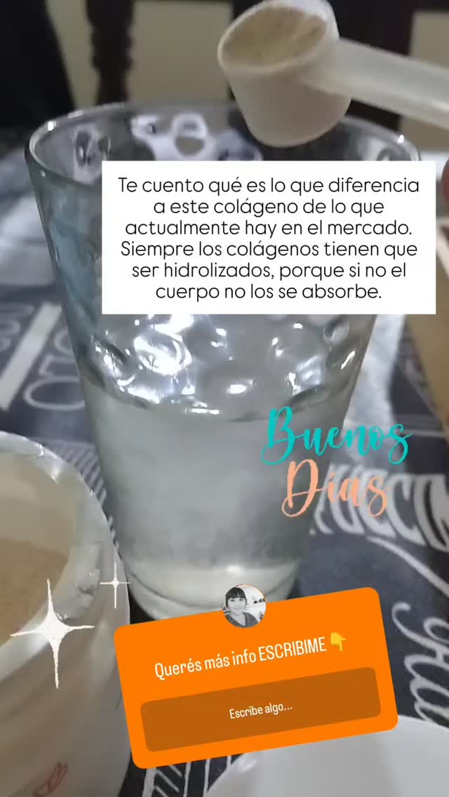Ya tenés 40 años y se empiezan a notar las líneas de expresión y la flaccidez...
Tomas colágeno? hablemos 💬