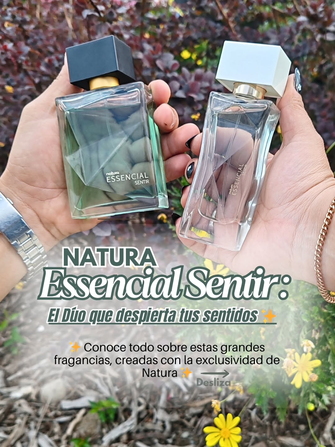 La verdadera esencia no se explica, se SIENTE 💖
Si buscas una fragancia de alta concentración que dure en tu piel y deje una estela memorable ¡ya la encontraste!
Lanzamiento Natura Essencial Sentir ❤