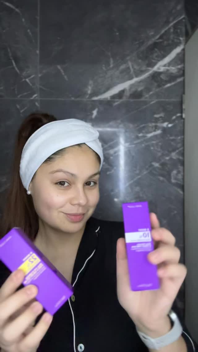 ✨ Una rutina que mi piel está disfrutando muchísimo. 💛💜

Hoy les comparto algunos de los productos de NINELESS que he estado probando: el B-Boost 10% Niacinamide Serum, el 22% Niacinamide Serum y la