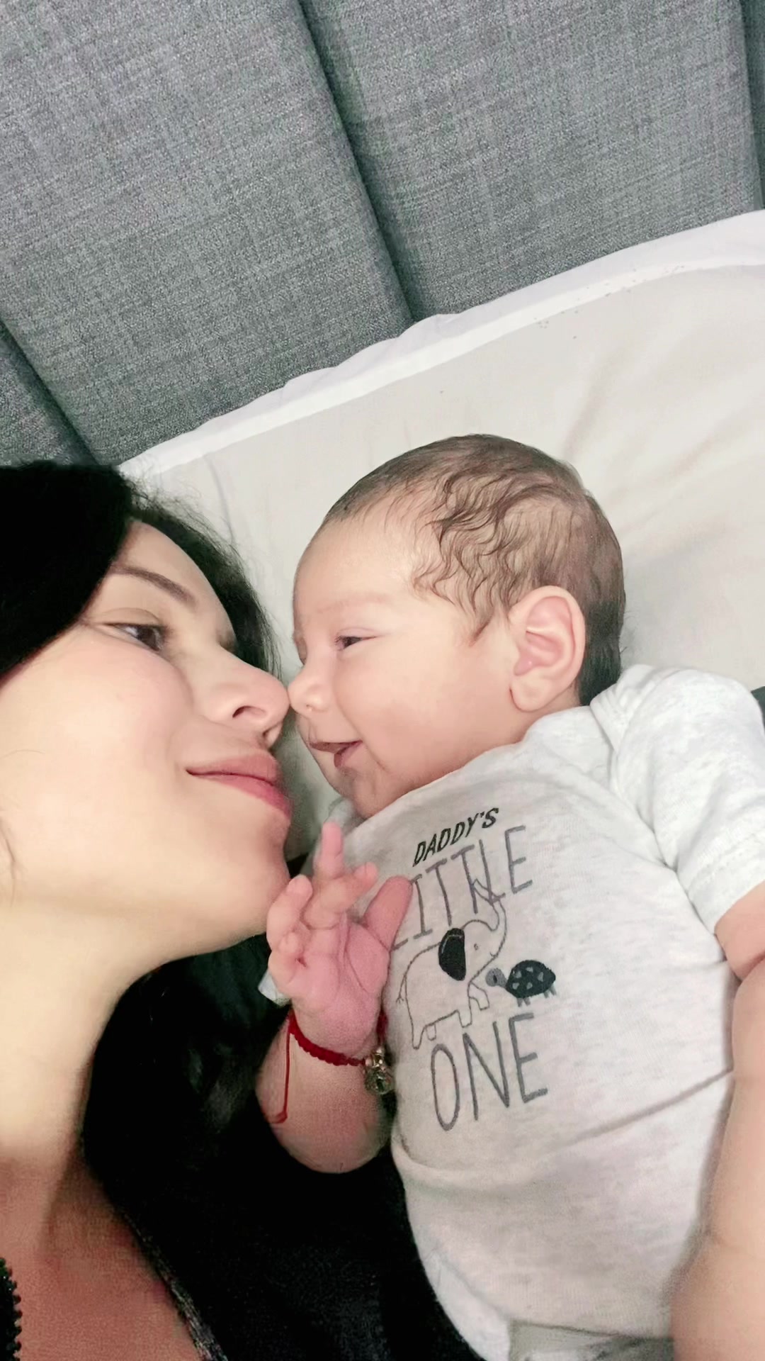 Amor puro ♥️ #baby #niño #mamaprimeriza #mama #maternidad #amor❤️