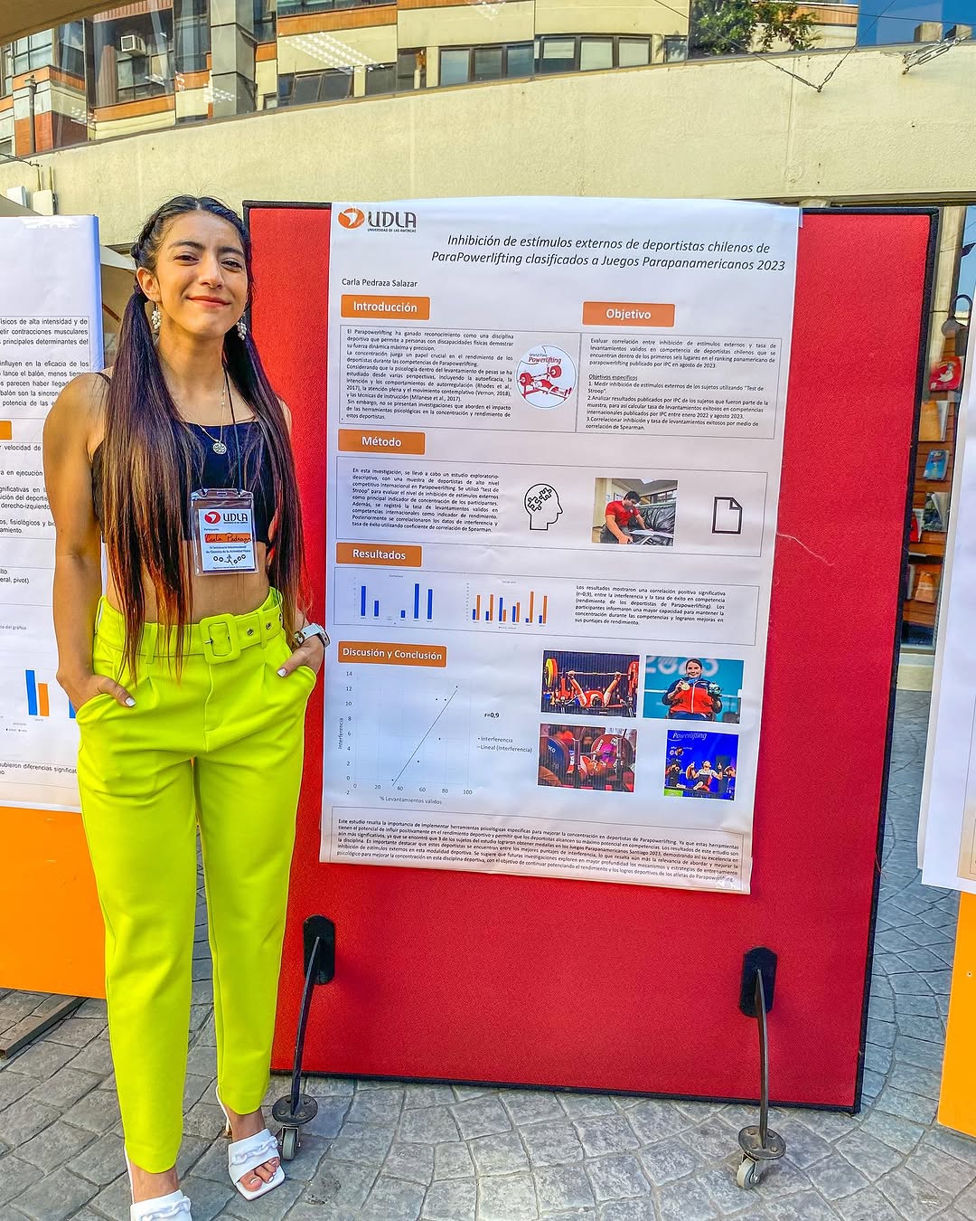 Ayer fue un día muy feliz compartiendo mi pasión por la investigación y ciencia en el “VI Seminario Internacional de Ciencias de la Actividad Física” Organizado por @udlachile
Me siento honrada de que