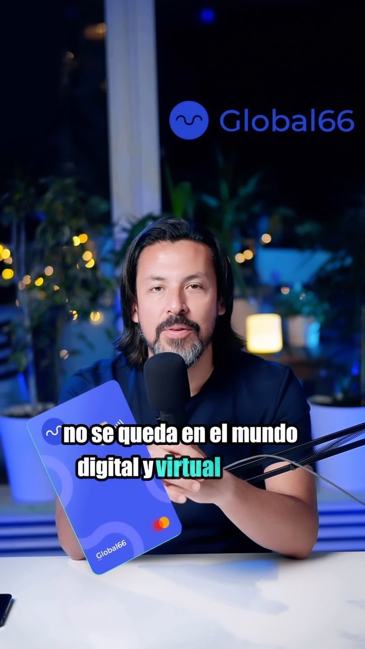 Porqué Global_66 es tu mejor opción:

🕣 Abre la App gratis en menos de 5 minutos.
🌎 Envía dinero a más de 70 países.
💸 Dólares con hasta 6% de rentabilidad anual gracias a partners internacionales.